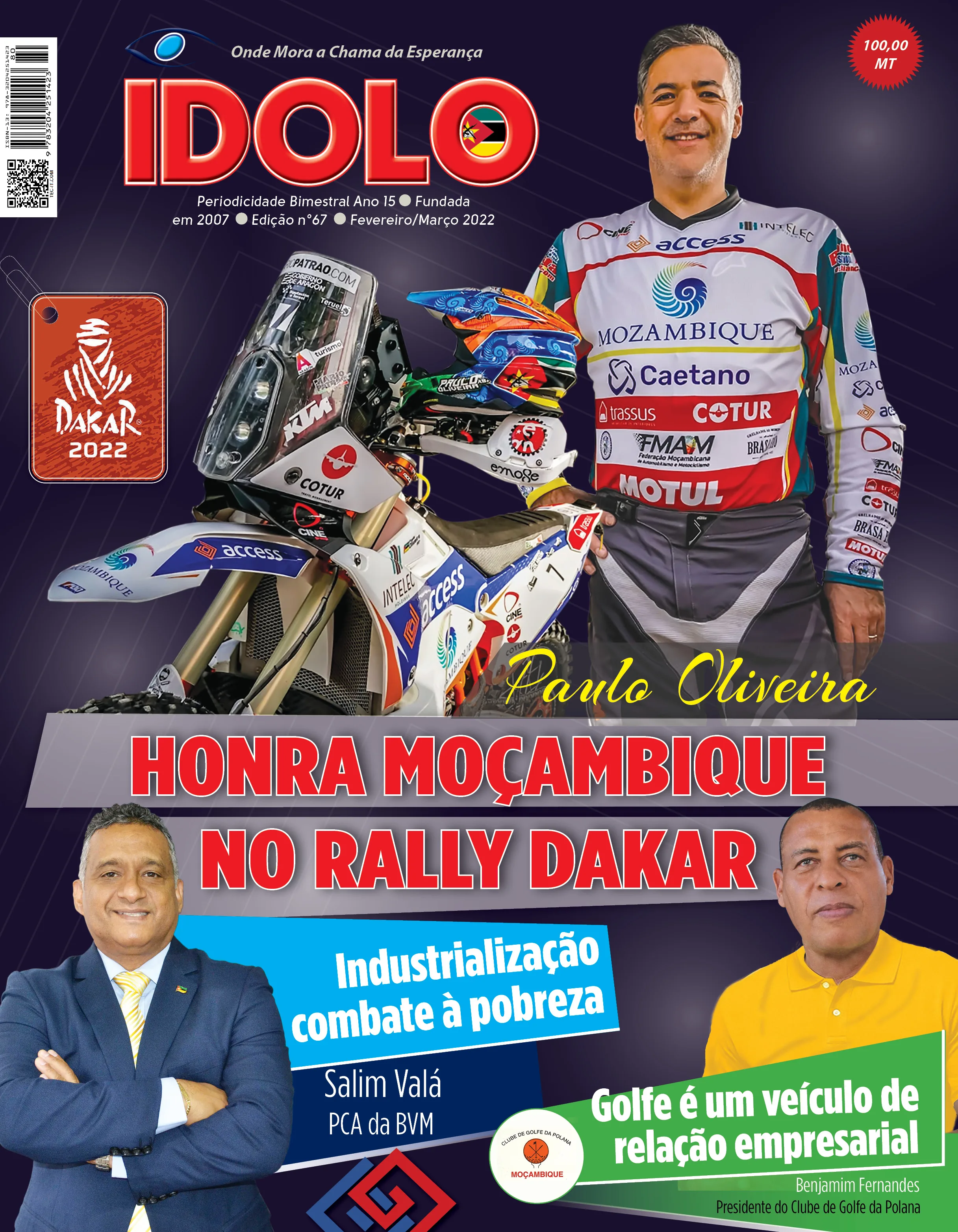 Capa — Revista ÍDOLO · Edição 67