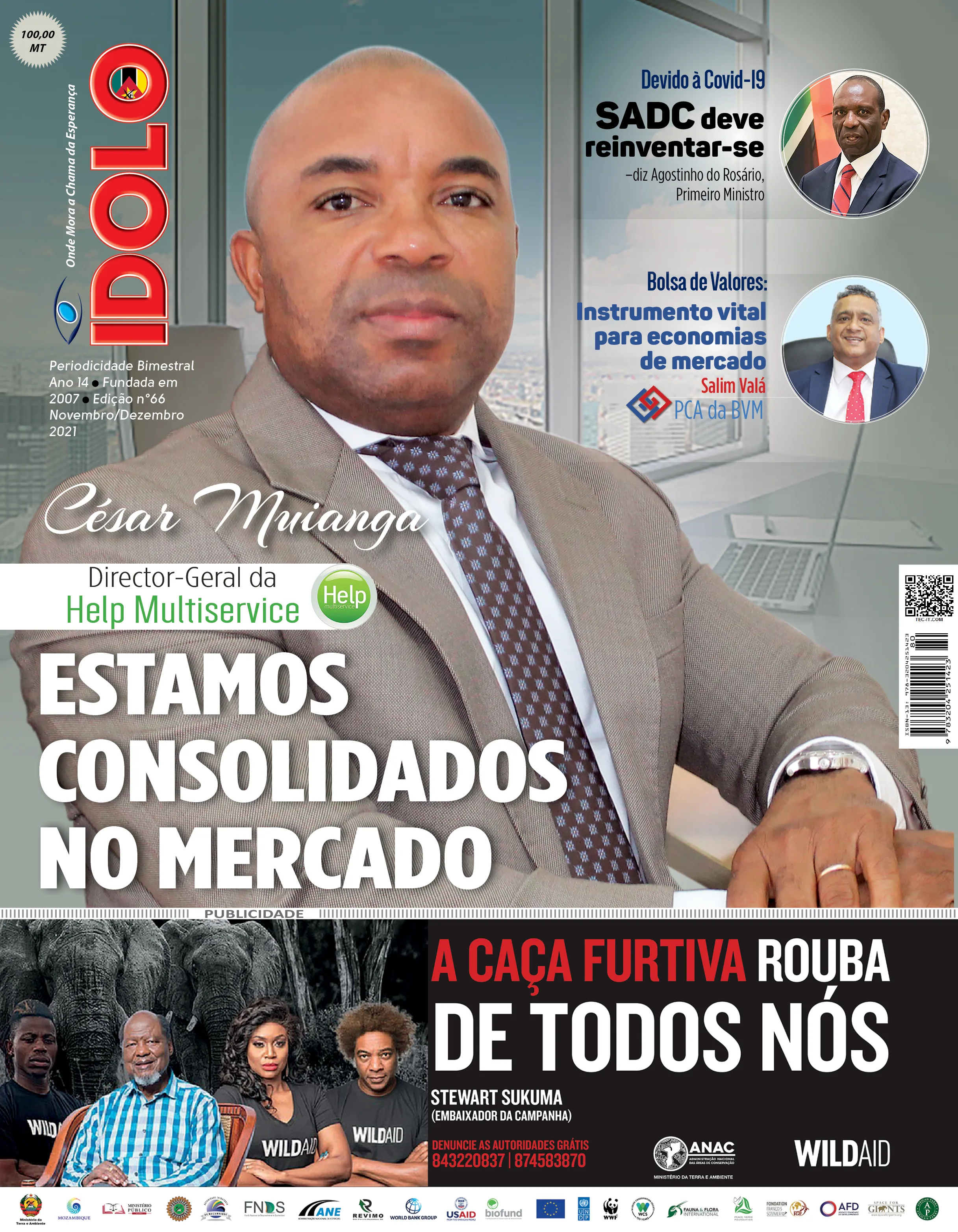Capa — Revista ÍDOLO · Edição 66