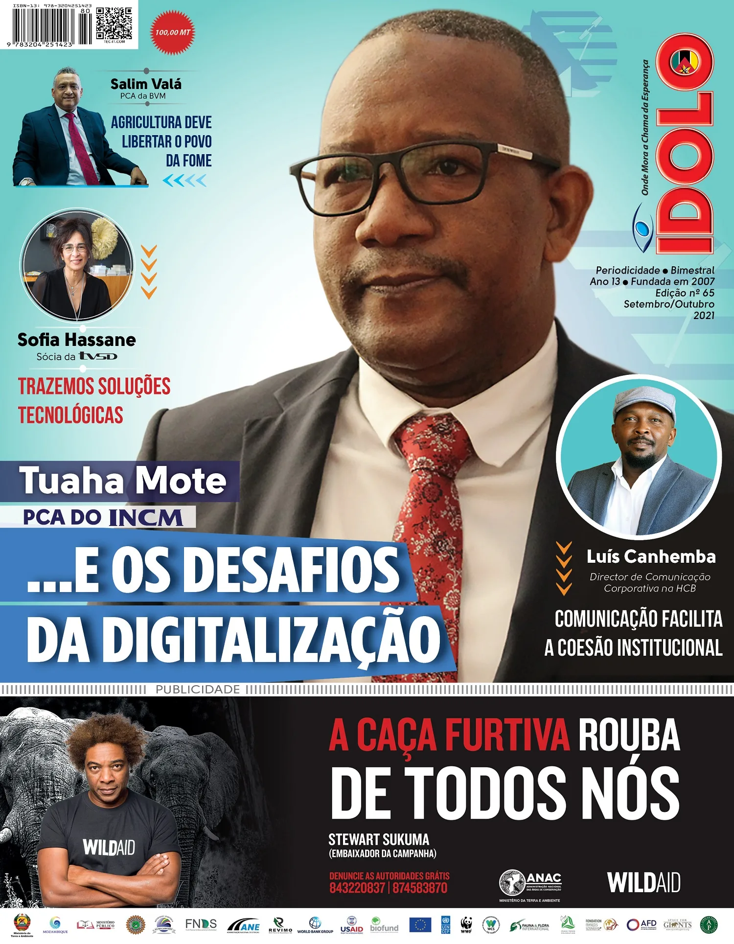 Capa — Revista ÍDOLO · Edição 65