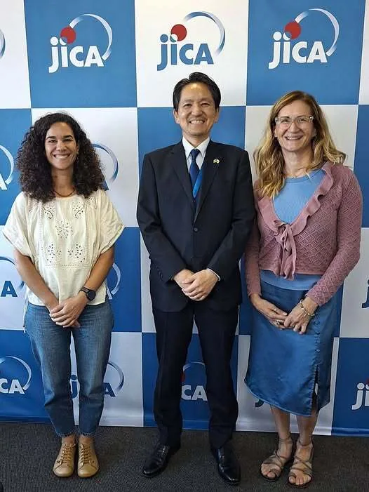 Representantes da JICA e do ICEI