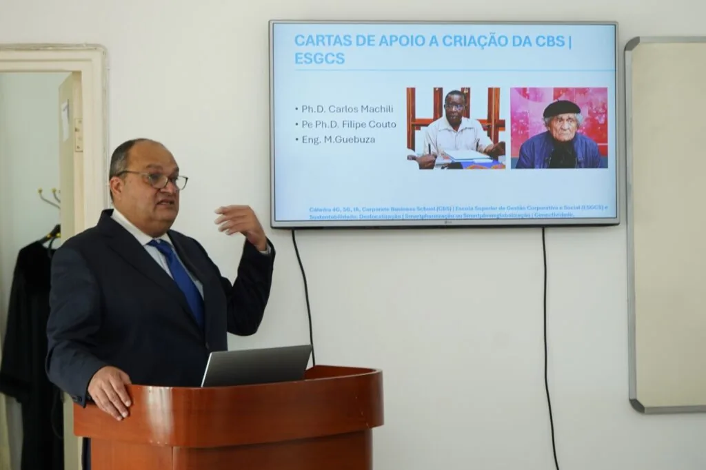 Lourenço Dias em encontro com empresários